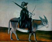 Niko Pirosmanashvili Healer on a Donkey Spain oil painting artist